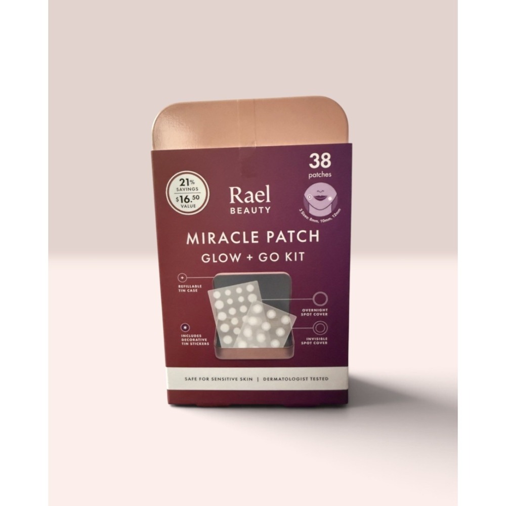 Rael Beauty Miracle Patch Glow and Go Kit 38ct - NIB